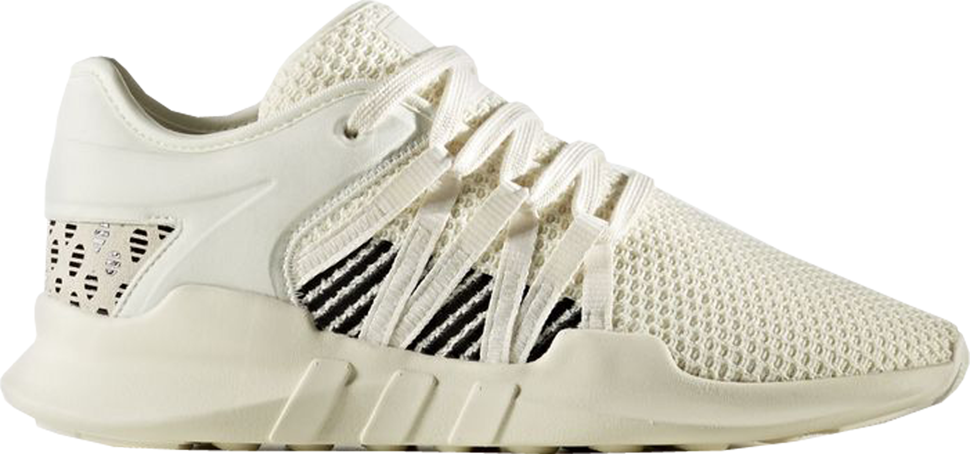 adidas originals eqt racing adv sneakers in off white hld