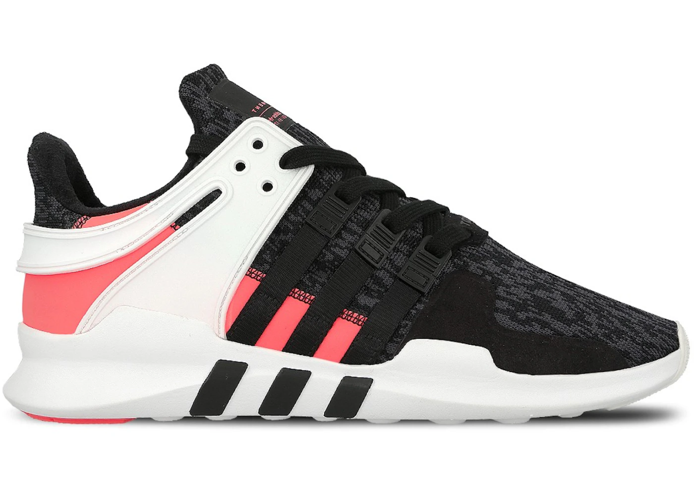 Adidas originals eqt support adv in black Clearance