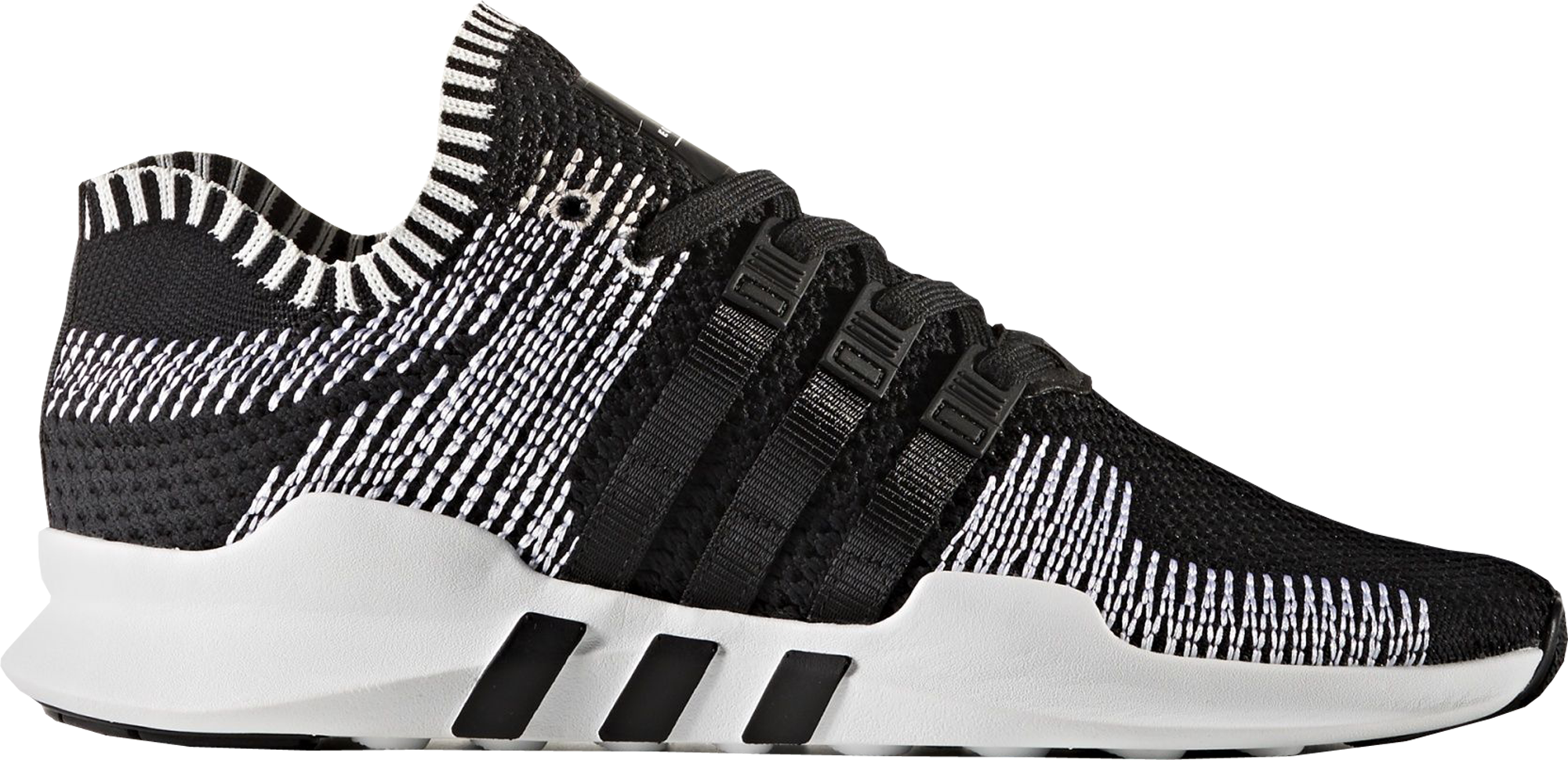 black and white eqt adidas