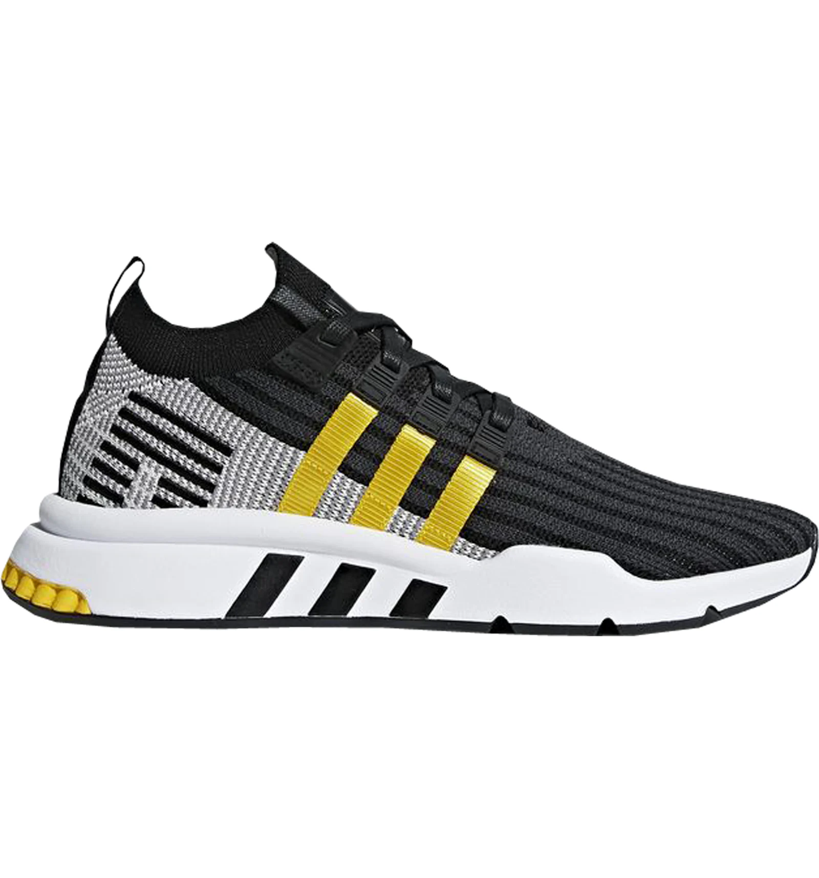 adidas EQT Support Mid Adv Black Equipment Yellow Men s CQ2999