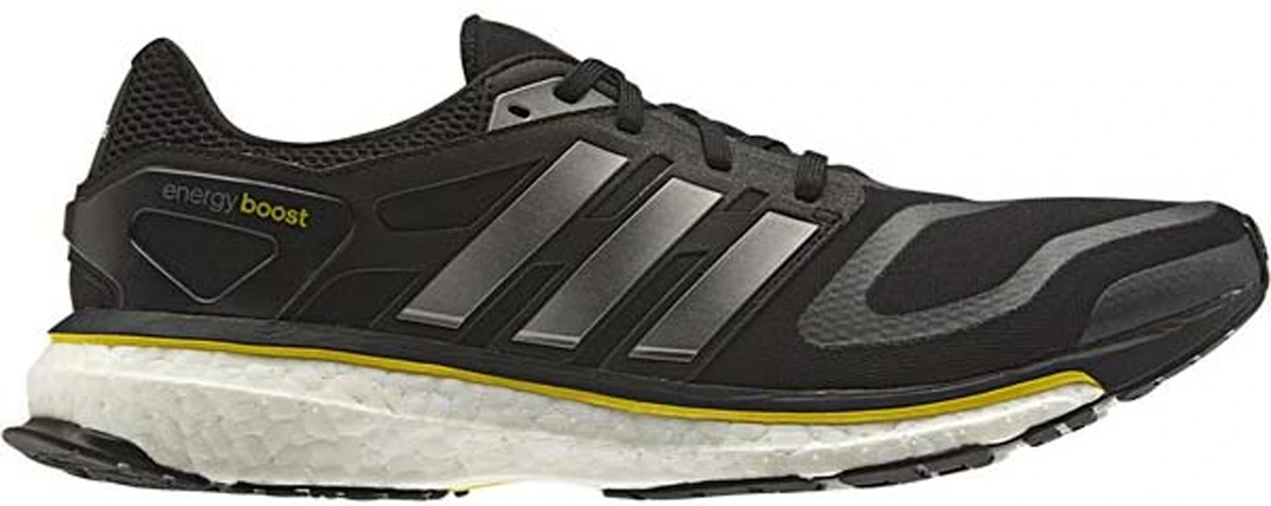 adidas Energy Boost Black Yellow Men's - G64392 - US
