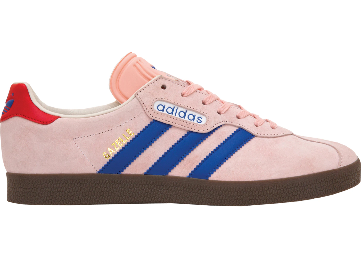 adidas Gazelle Super size London to Manchester Pink Men s