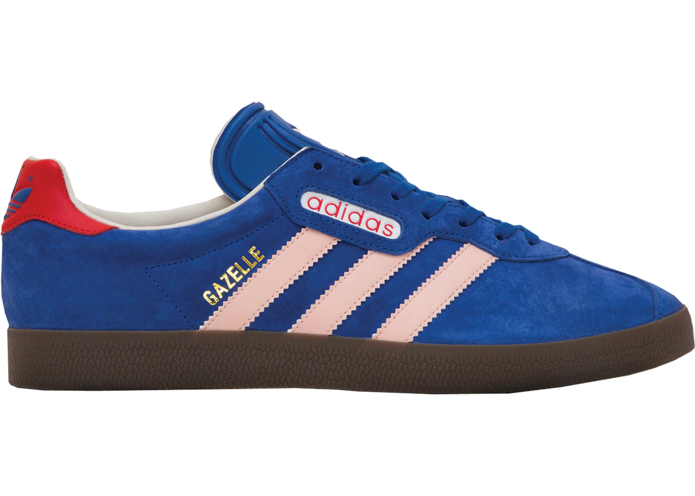 Adidas gazelle super sales blue