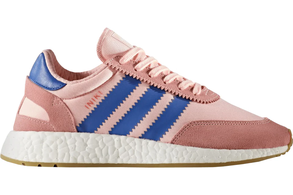 adidas Iniki Runner Haze Coral Blue Women s BA9999 US
