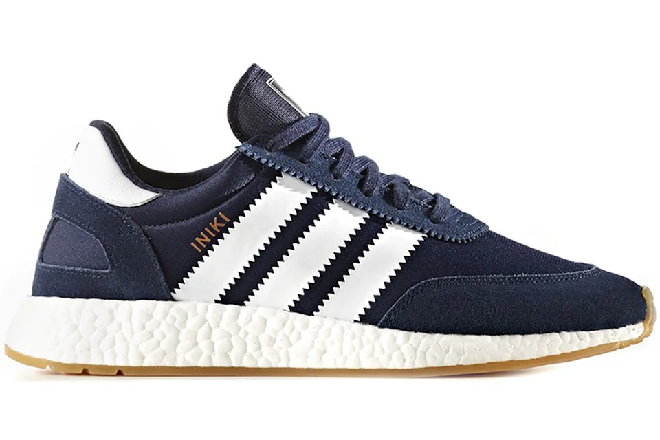 adidas Iniki Runner Navy White Gum Herren BY9729 DE
