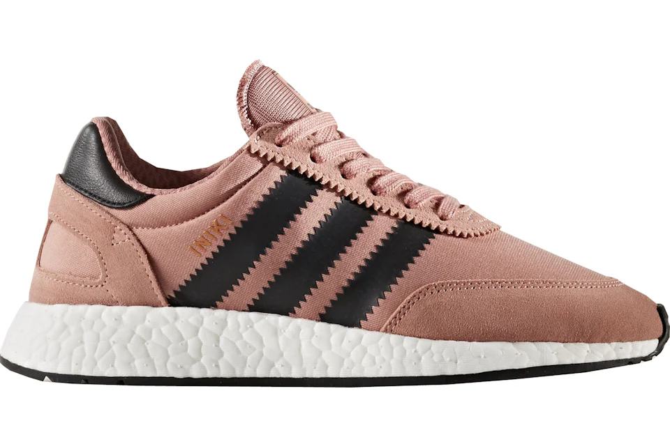Adidas iniki deals pink and black