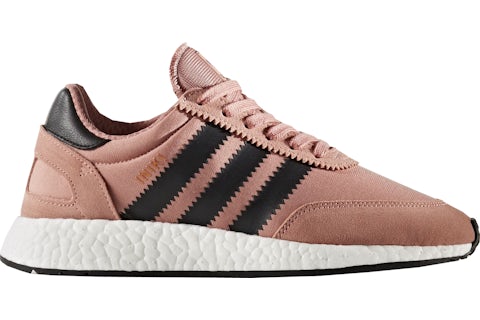 Adidas iniki black and pink on sale