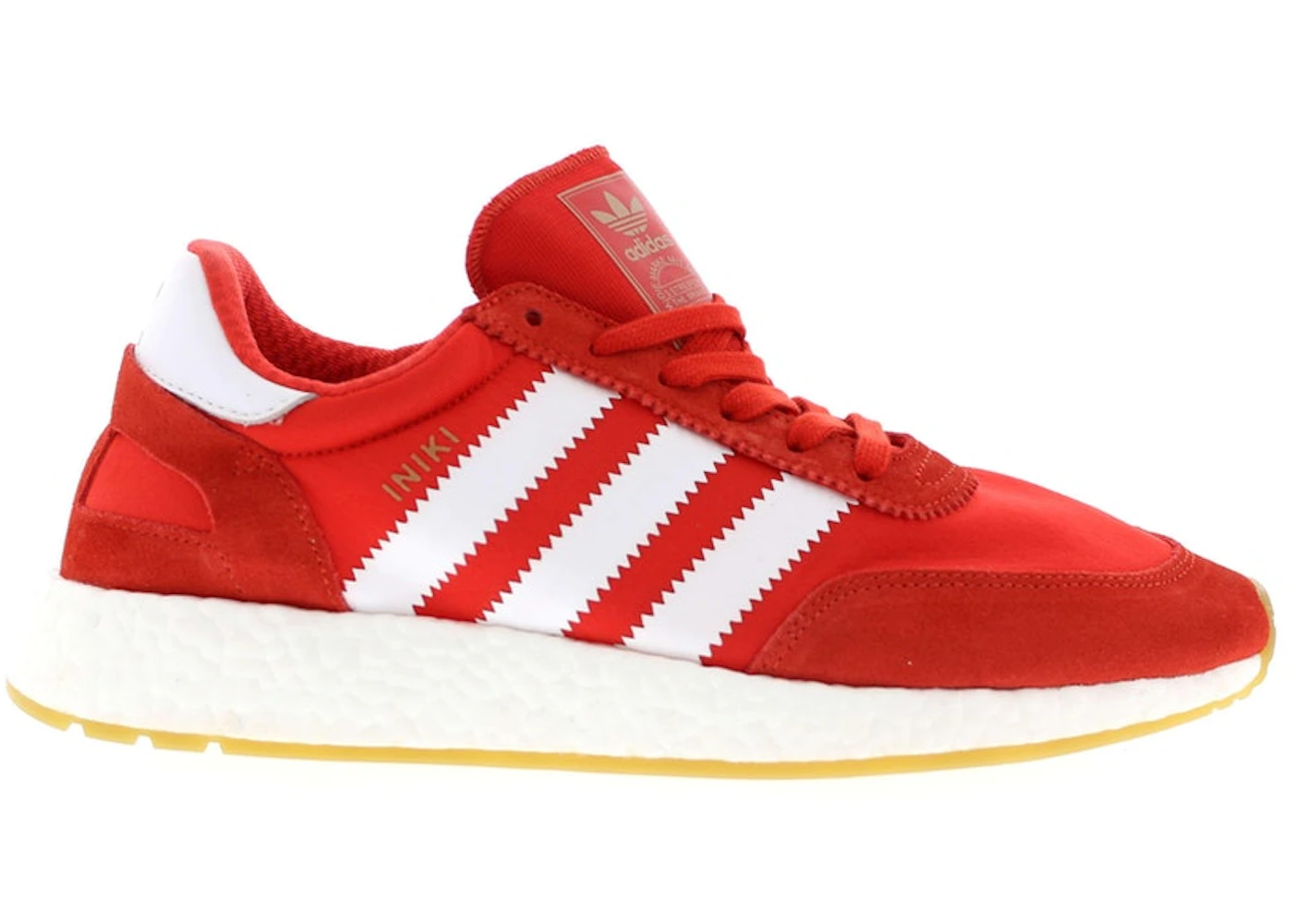 adidas Iniki Runner Red White Men's - BB2091 - US