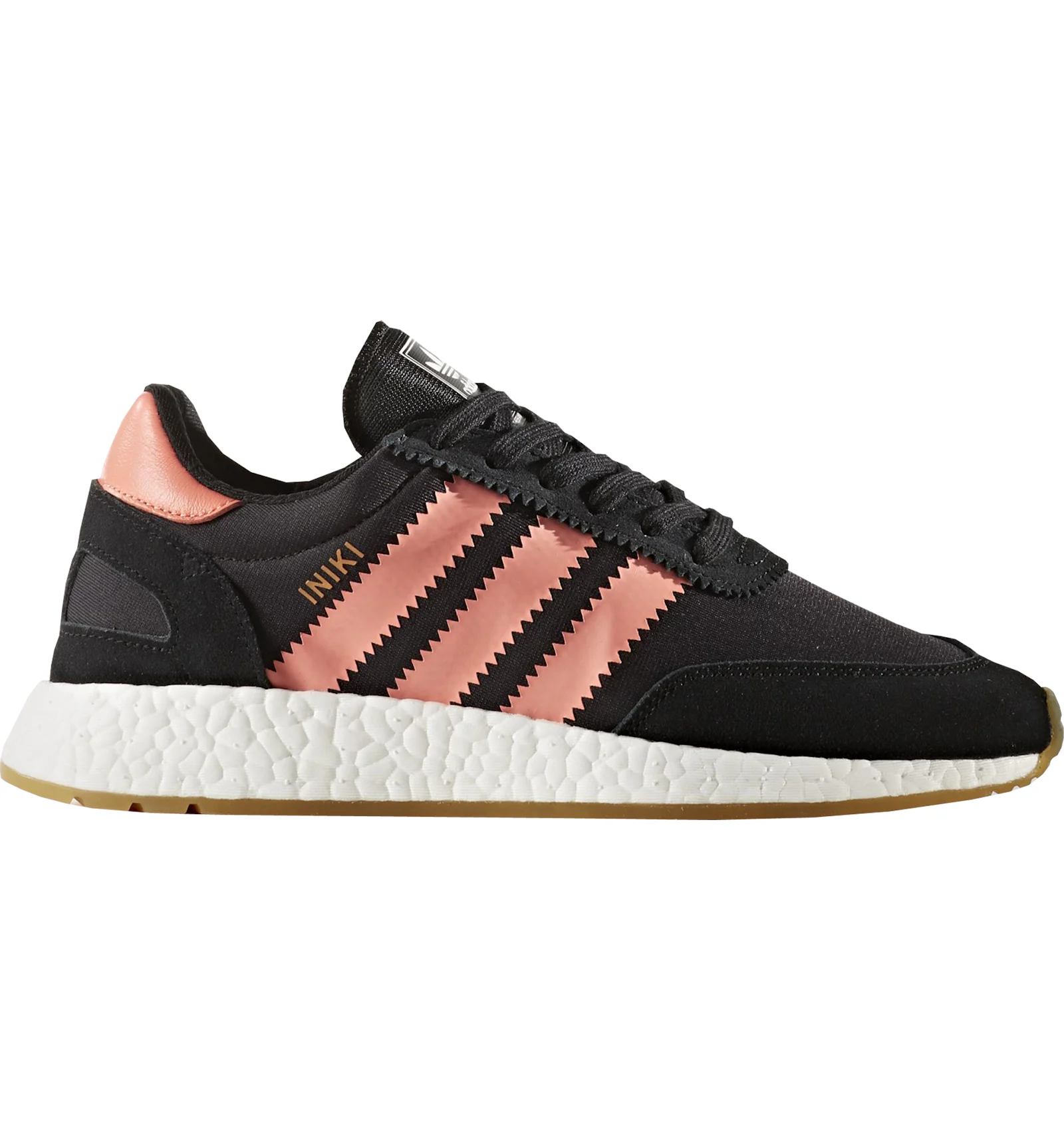 Adidas black and rose gold runners deals