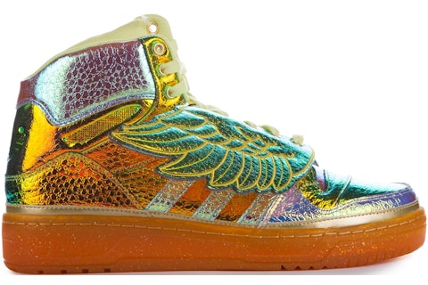 Adidas jeremy scott wings verte sales