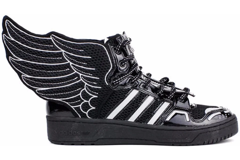 adidas JS Wings 2.0 Jeremy Scott Mesh Black Men s S77802 GB