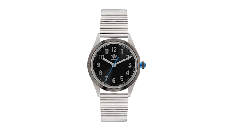 Adidas Men's Originals Style Code Four Black Dial Watch AOSY22524