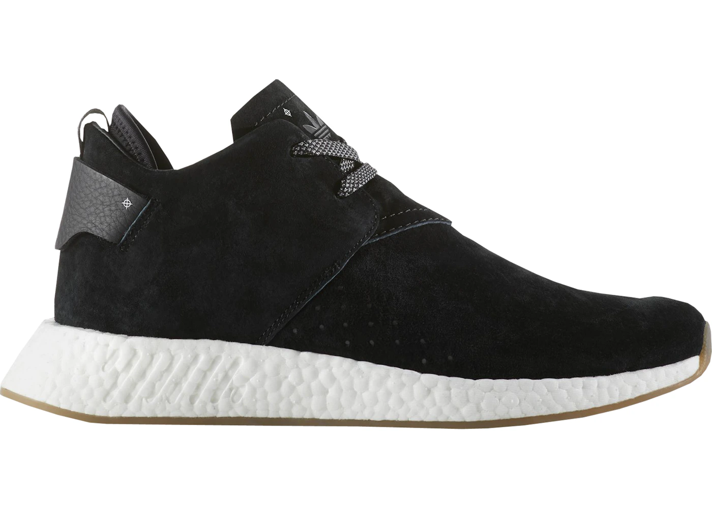 Adidas nmd black suede hotsell