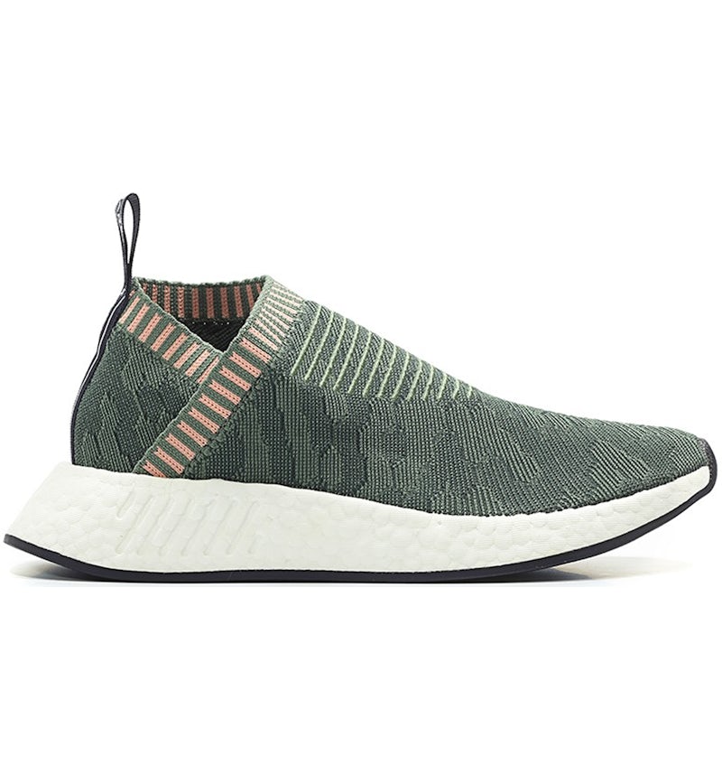 Adidas nmd green pink sales