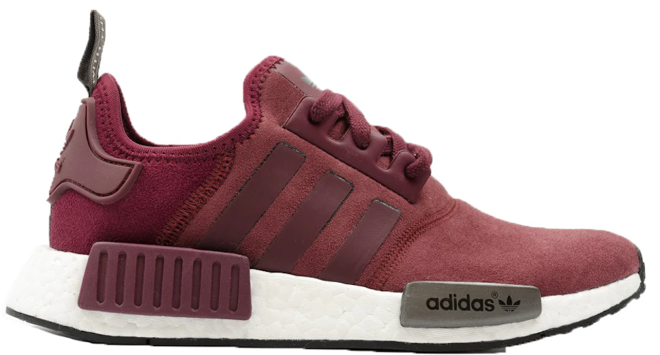 NMD R1 Maroon Suede - S75231 -