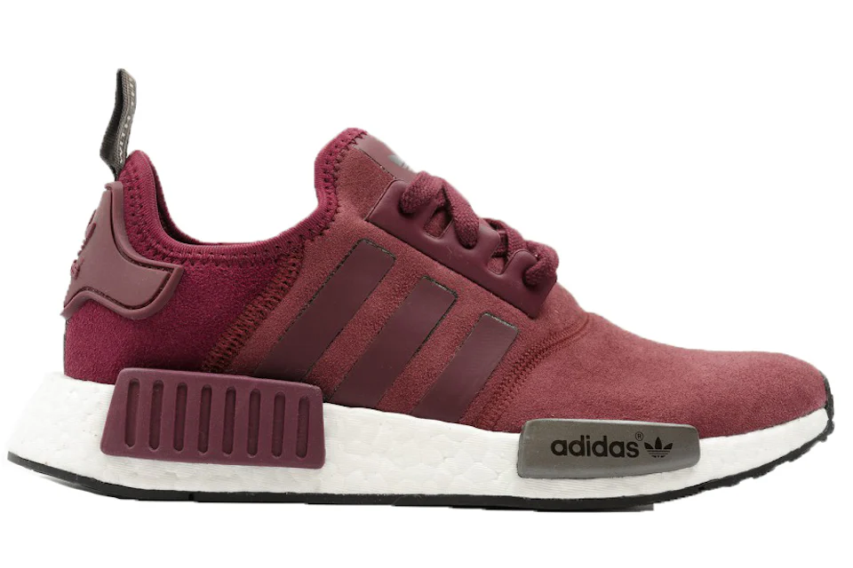 Adidas nmd maroon shoes Clearance