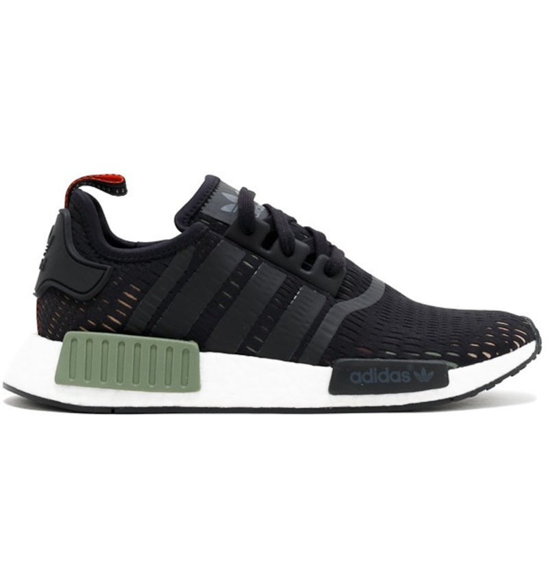 Nmd black green shop