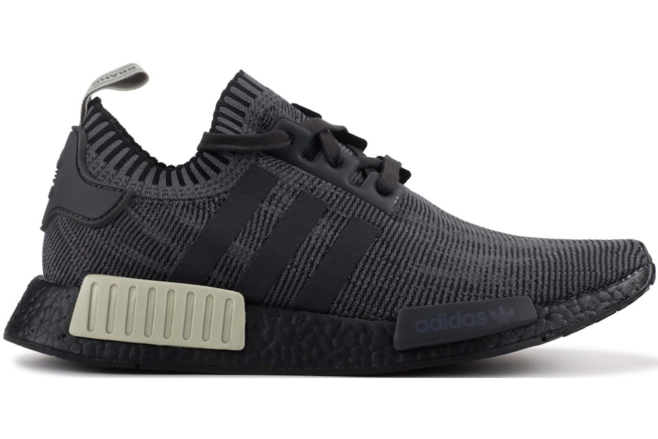 adidas NMD R1 Black Olive Men s AQ1248 GB
