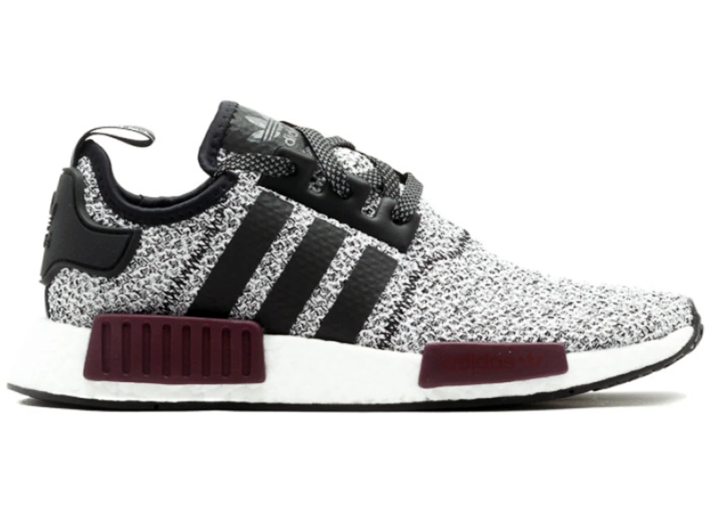 adidas NMD R1 Champs Burgunderrot Grau Jugend BA7841 DE