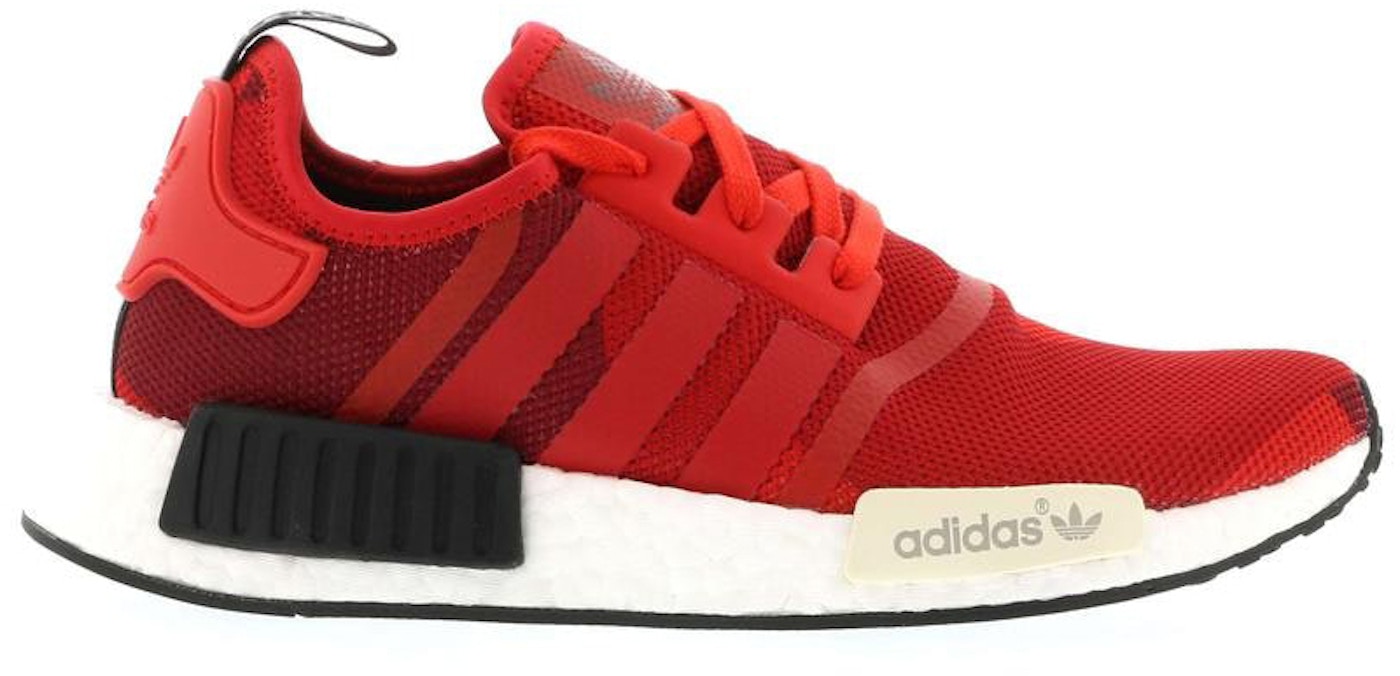 Akkumulerede sur annoncere adidas NMD R1 Geometric Red Camo - S79164
