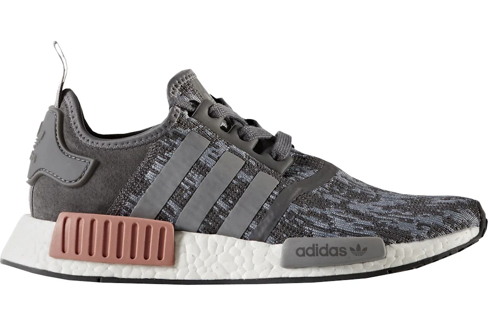 adidas NMD R1 Heather Grey Raw Pink (Women's)