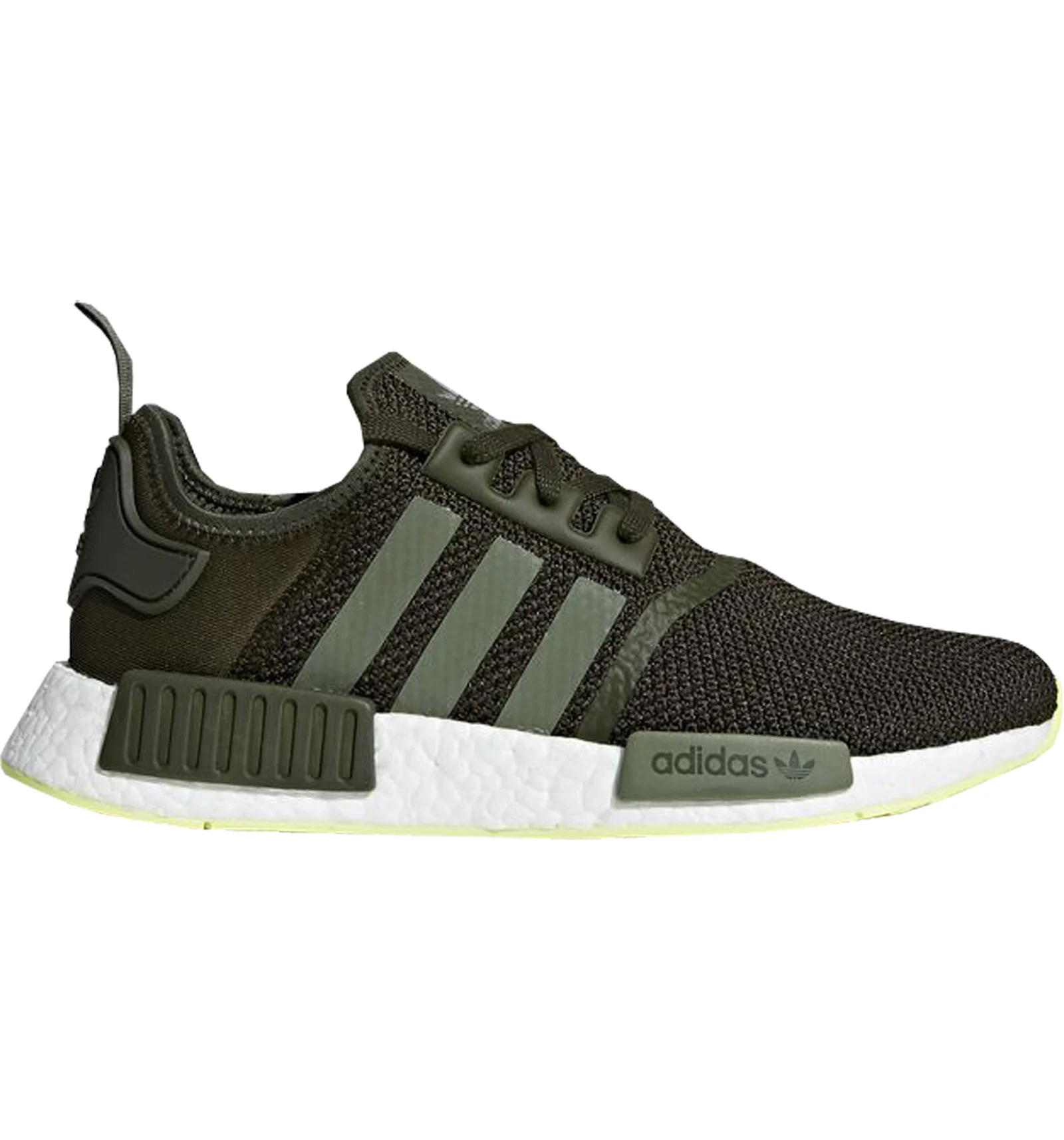 Adidas nmd top base green-core black-white