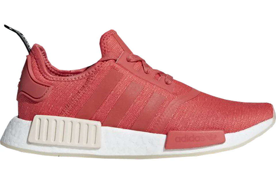 Nmd r1 top core black/carbon/trace scarlet