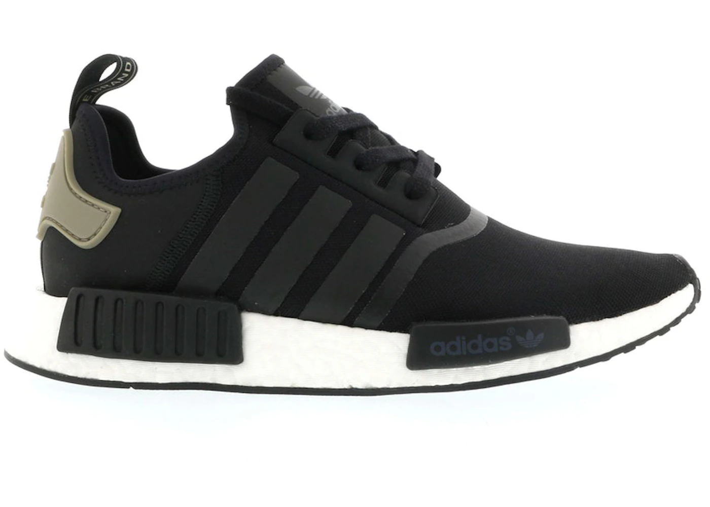 adidas NMD R1 Core Black Trace Cargo Men's - BA7251 - US adidas NMD R1 Core Black Trace Cargo Men's - BA7251 - US