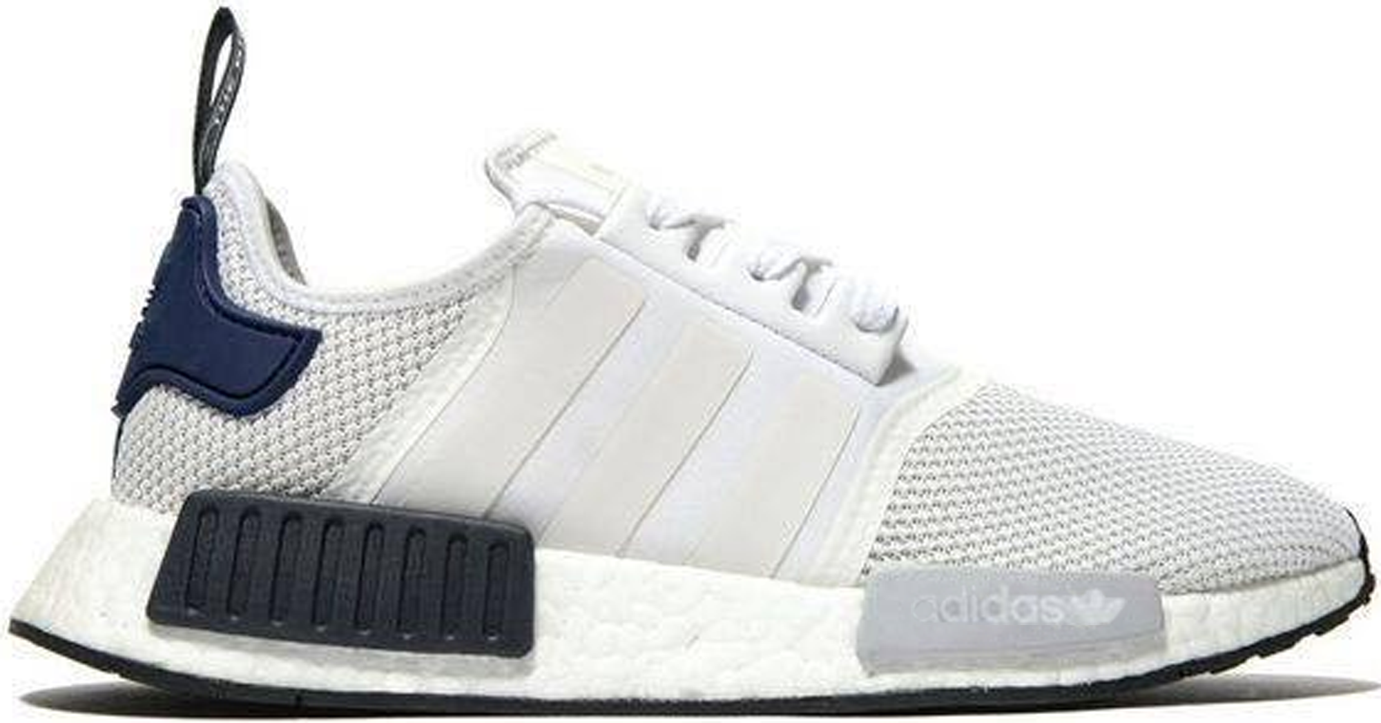 white and gray nmd
