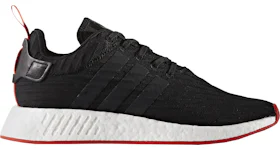 adidas NMD R2 White Core Red Two Toned Men s BA7253 US