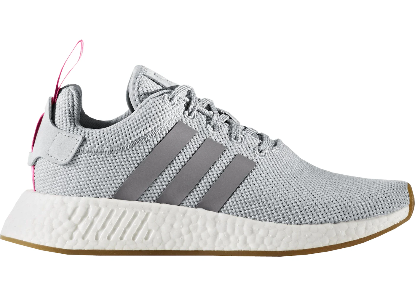 adidas R2 Grey Shock Pink (Women's) BY9317 US