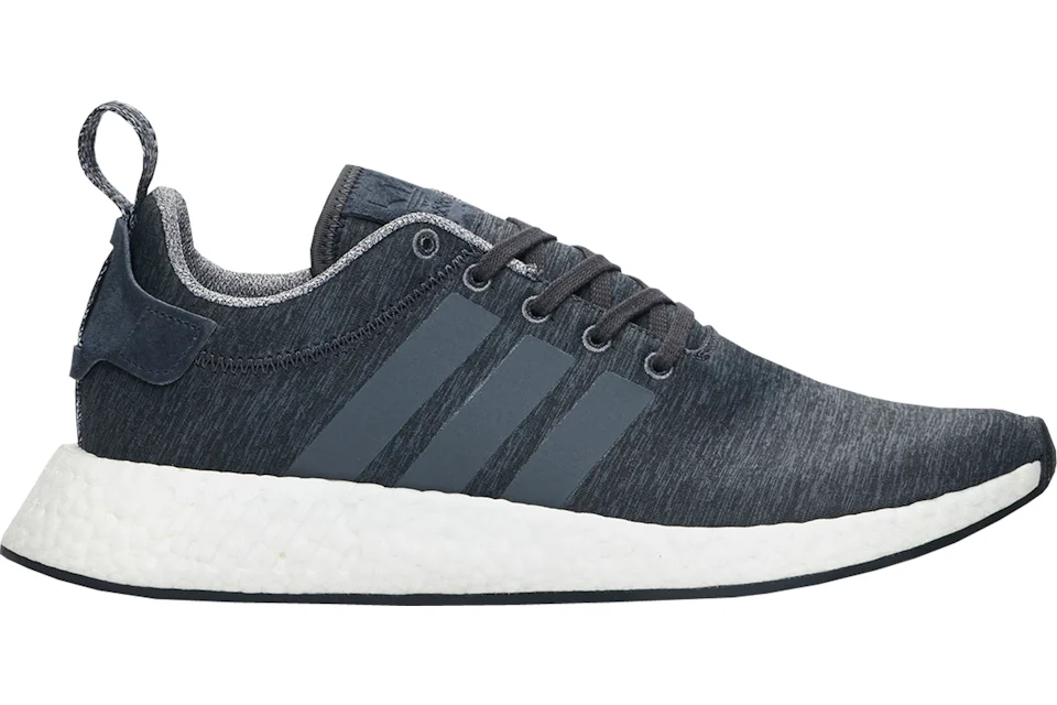 adidas NMD R2 Melange Dark Grey Men s BY2789 US