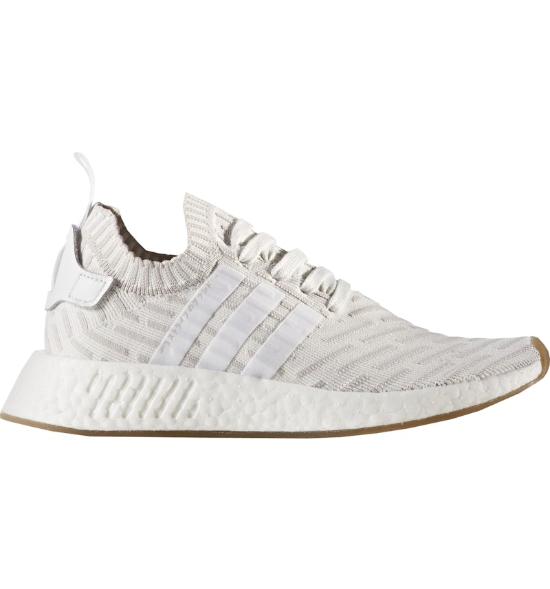 adidas NMD R2 Running White Shock Pink (Women's) BY9954 US