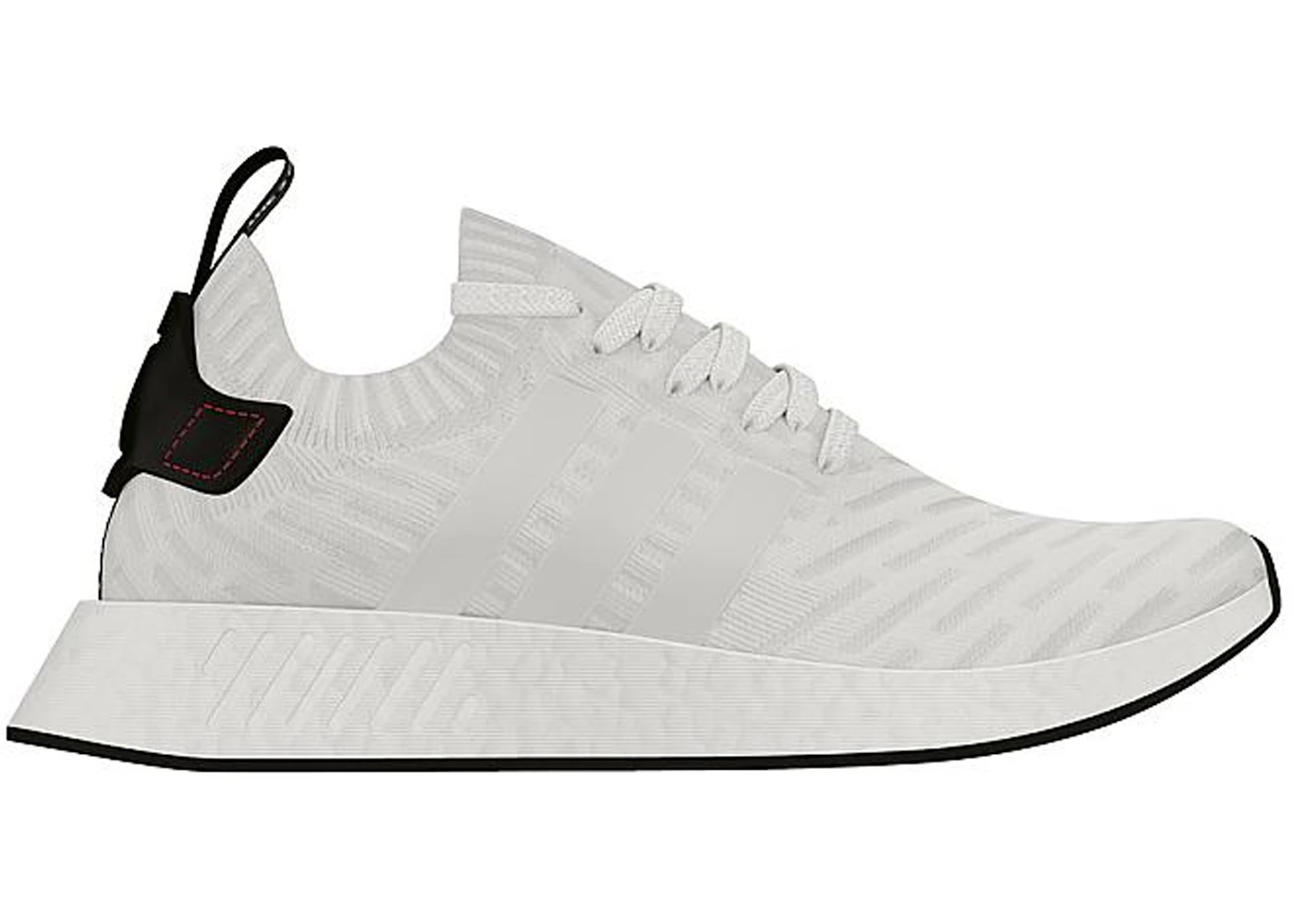 adidas NMD R2 White Black Uomo BY3015 IT