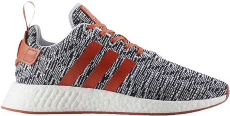 adidas nmd white solar red