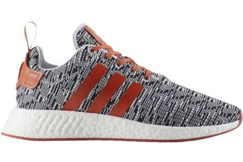 adidas NMD R2 White Grey Solar Red Men s CQ0720 US
