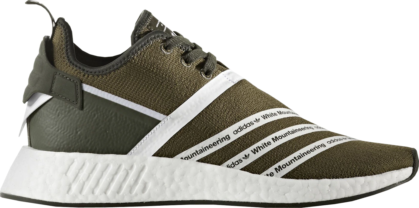 lort Ironisk strække adidas NMD R2 White Mountaineering Trace Olive Men's - CG3649 - US