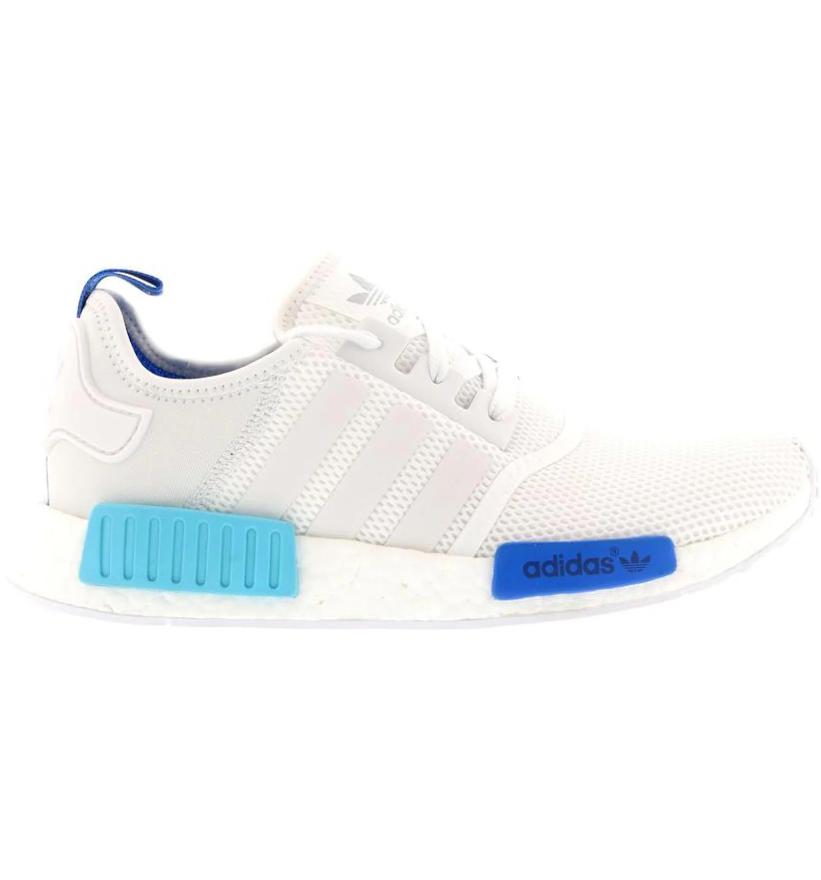 Nmd white and blue womens Clearance