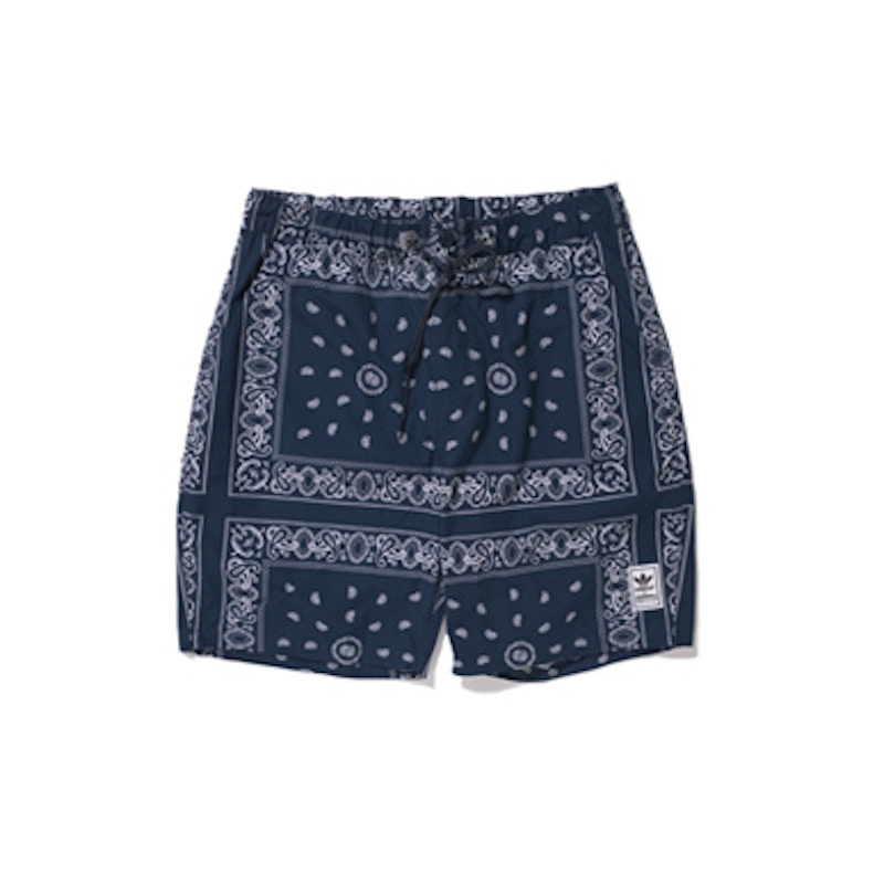 adidas Neighborhood Bandanna Shorts Navy Men's Sneakers US