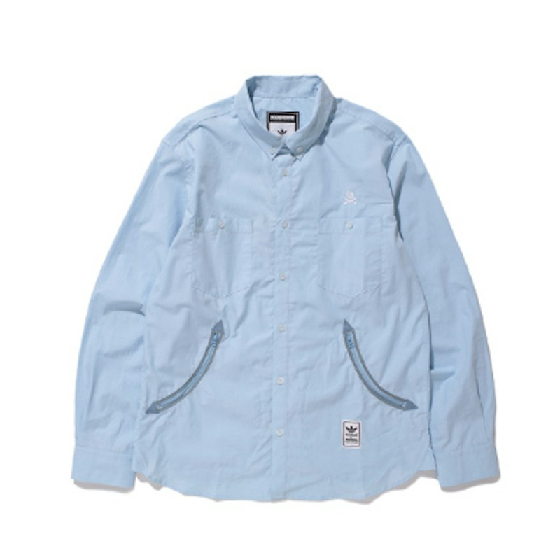 adidas Neighborhood OX LSL Shirt Light Blue