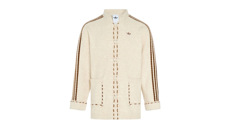 adidas New Year Knit Jacket (Asia Sizing) Light Brown