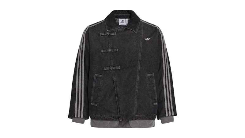 ジャケット・アウター adidas NEW PAD JKT BLACK/UNIORA adidas NEW PAD JKT BLACK/UNIORA （アディダス ニュー パッド