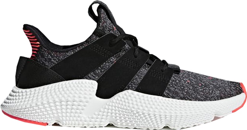 adidas prophere core black solar red