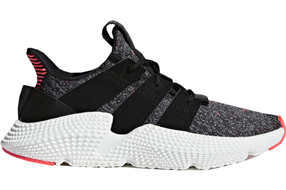 Adidas prophere black solar red best sale