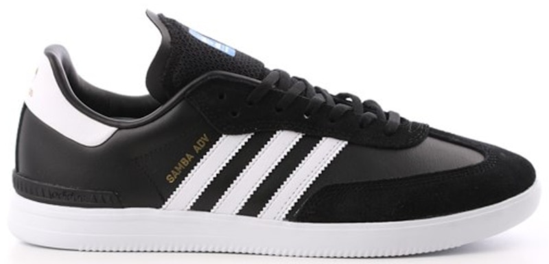 ボックスに adidas Samba ADV Core Black 黒 アディダス サンバ ⒡けします