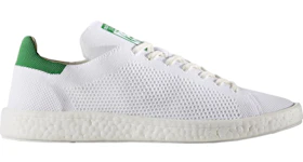 アディダス スタンスミス ブースト プライムニット "ホワイト/グリーン" adidas Stan Smith Boost "Primeknit White Green" 