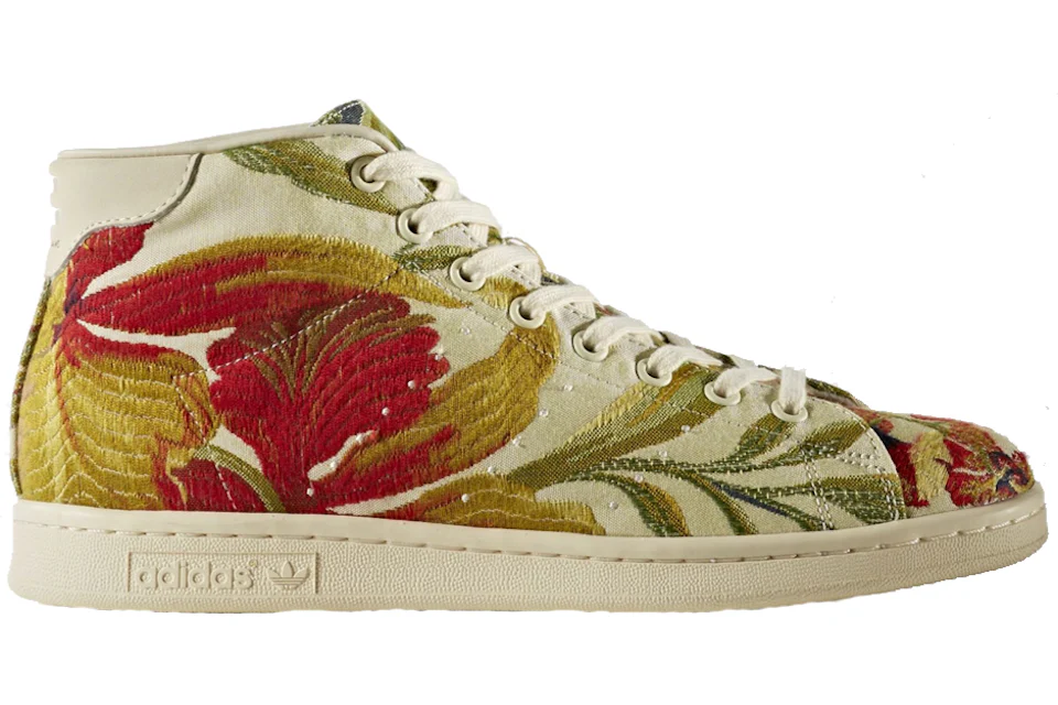 Stan smith top mid white