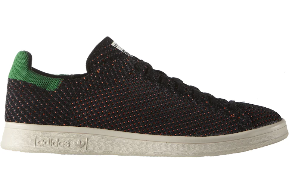 Adidas stan clearance smith primeknit black