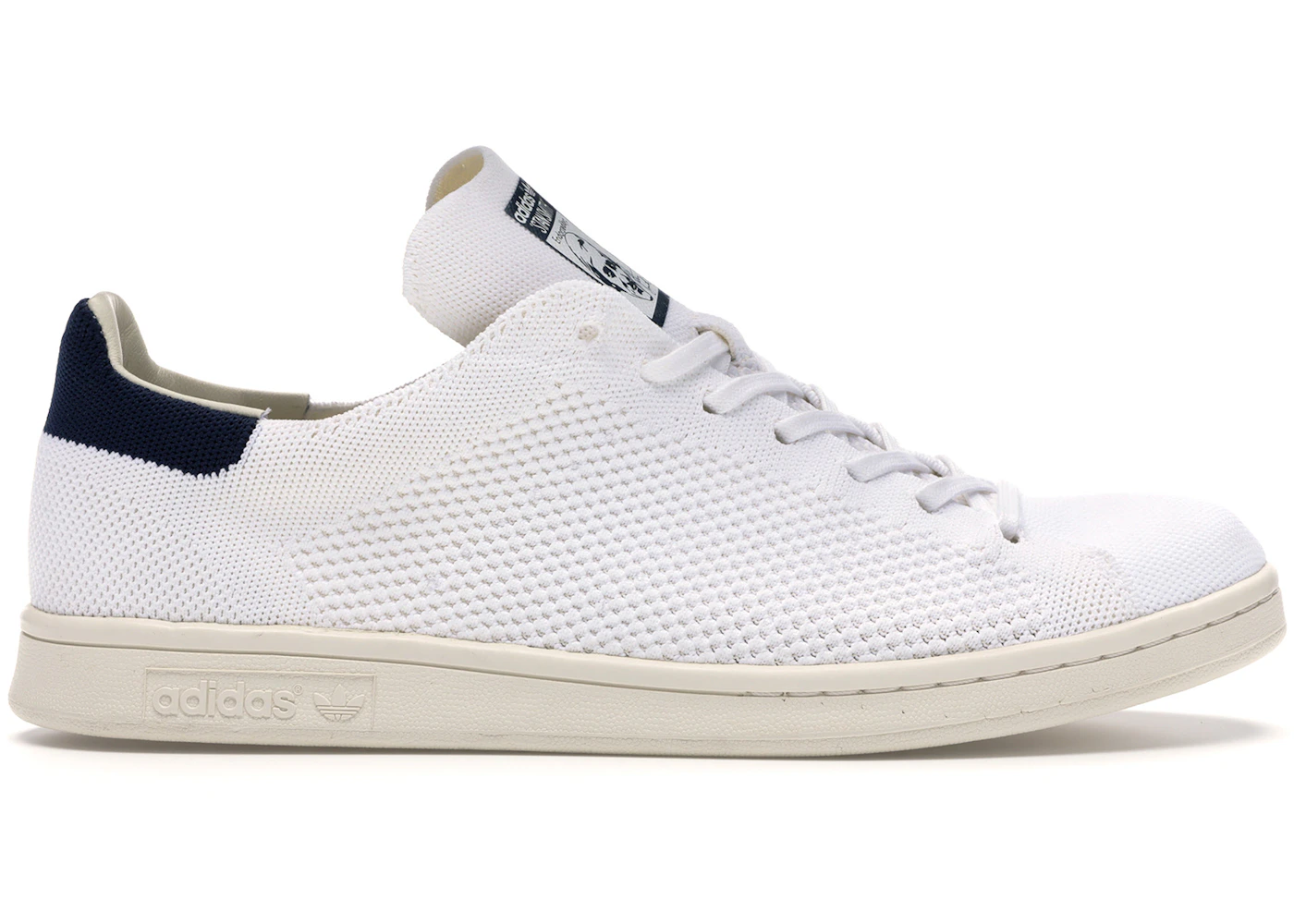 adidas Stan Smith Primeknit White Blue Men's - S75148 - US