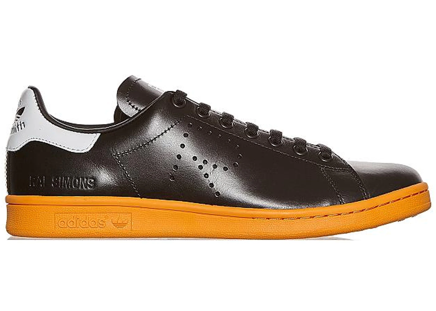 adidas Stan Smith Raf Simons Black Orange Men's - BB2647 - US